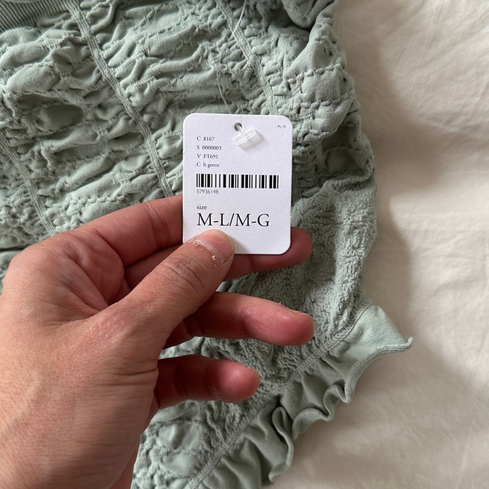 FREE PEOPLE RUFFLE BRIEF! - Picture 4 of 4